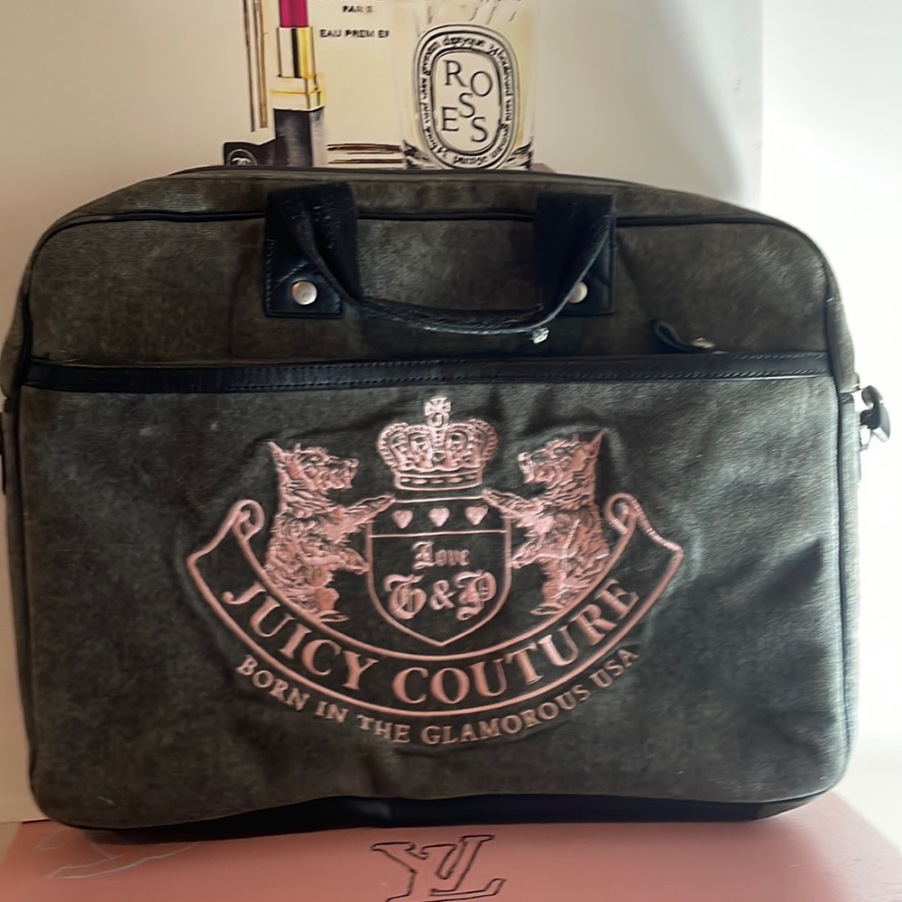 Rare Juicy couture computer bag